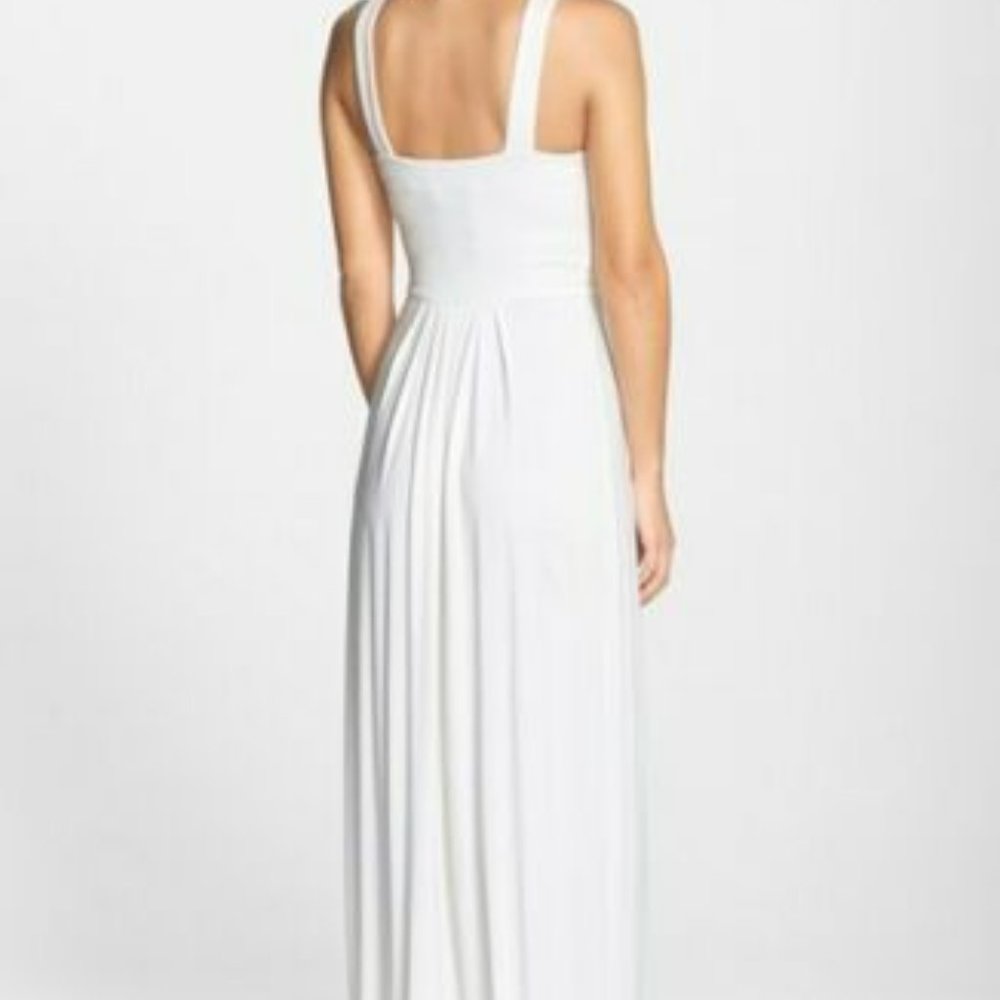 NWT TART Collections 'Tonia' Cloud Dancer White Maxi Dress Sz S - Picture 2 of 4